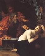 Ludovico Carracci Susannah and the Elders oil on canvas